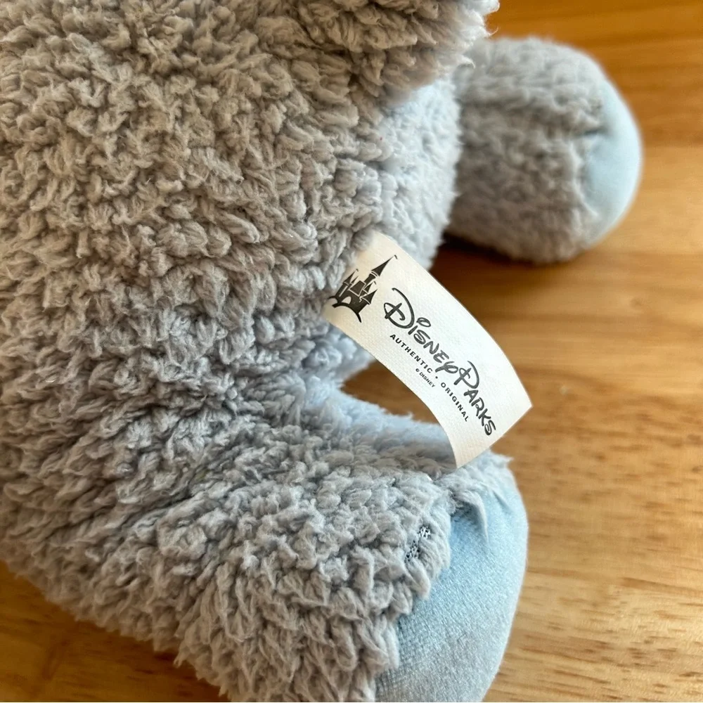 Disney Parks Dumbo The Elephant Plush‎ Stuffed Animal Gray With Yellow Hat